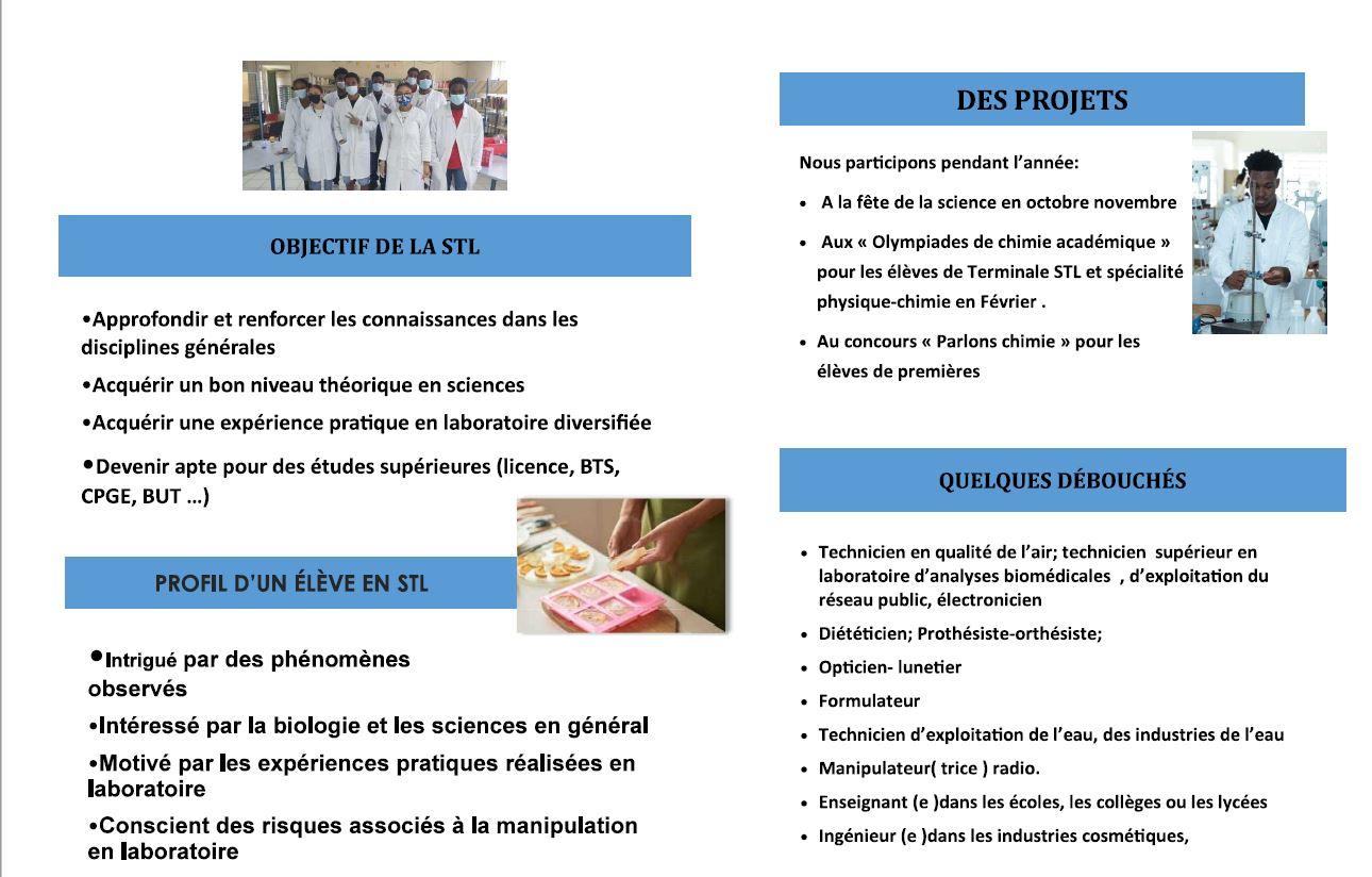 information sur la stl